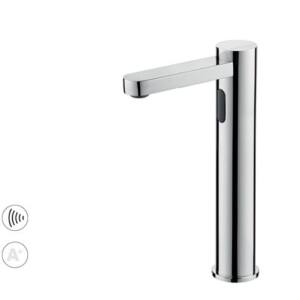 Grifo Lavabo Electrónico Alto con Batería de 6v o 220v