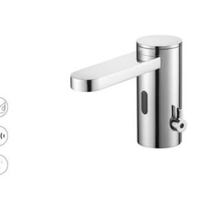 Grifo Mezclador Lavabo Electrónico con Batería 6V